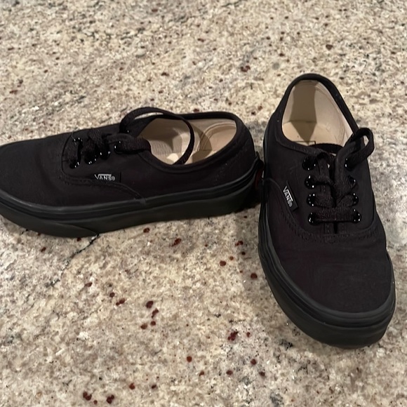 Kids size 13 black vans